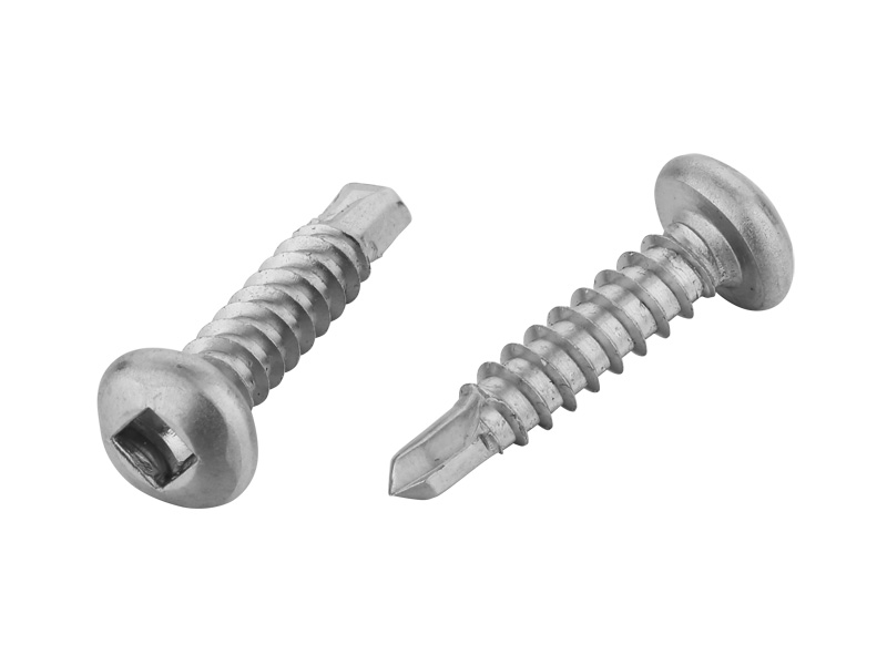 Top four-way hole drilling screw